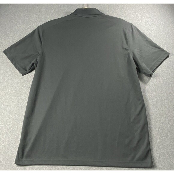 Nike Performance Polo Shirt  With  Logo Dark Gray Mens XL - Picture 2 of 5